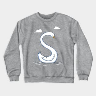 S Is For Swan Crewneck Sweatshirt